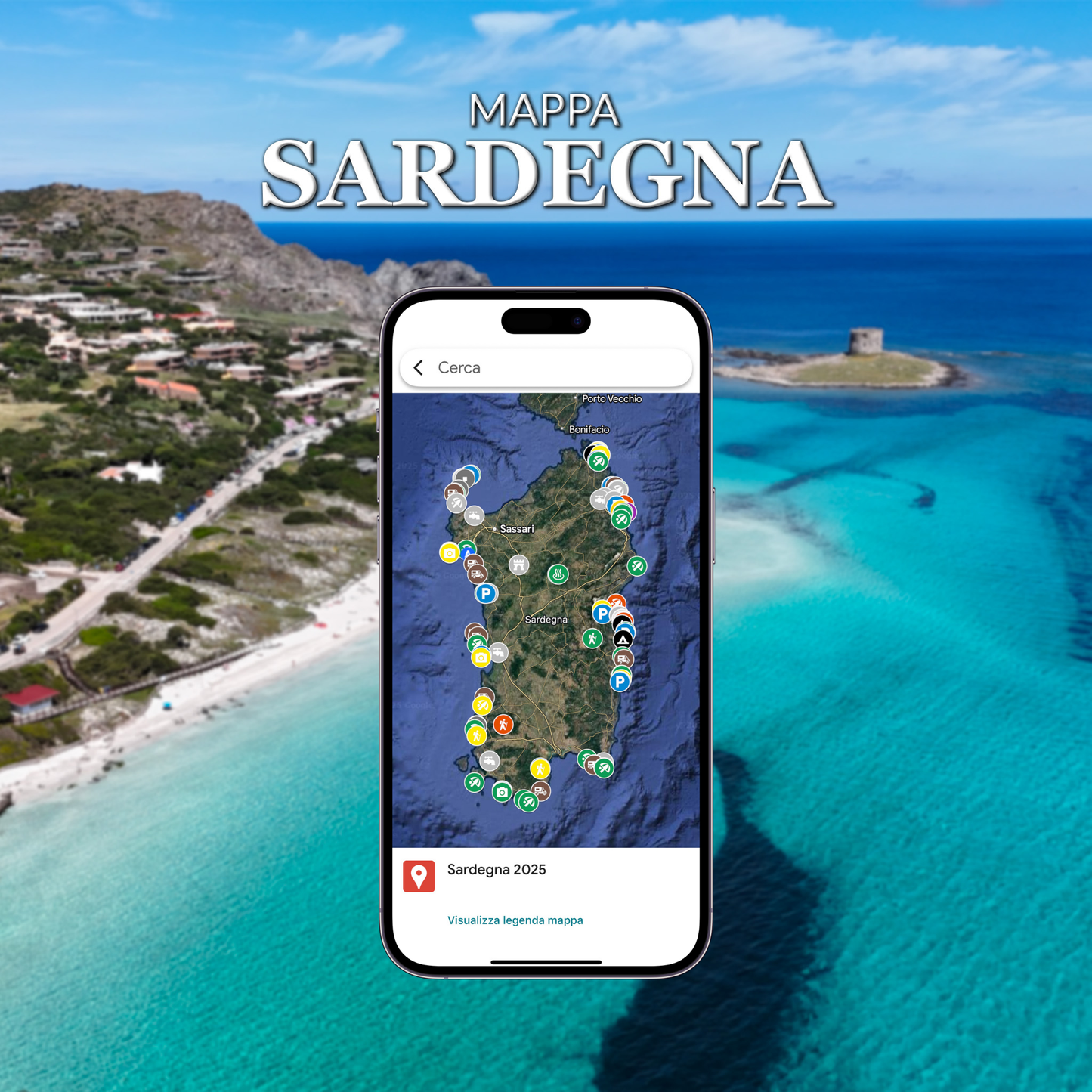 Mappa Sardegna